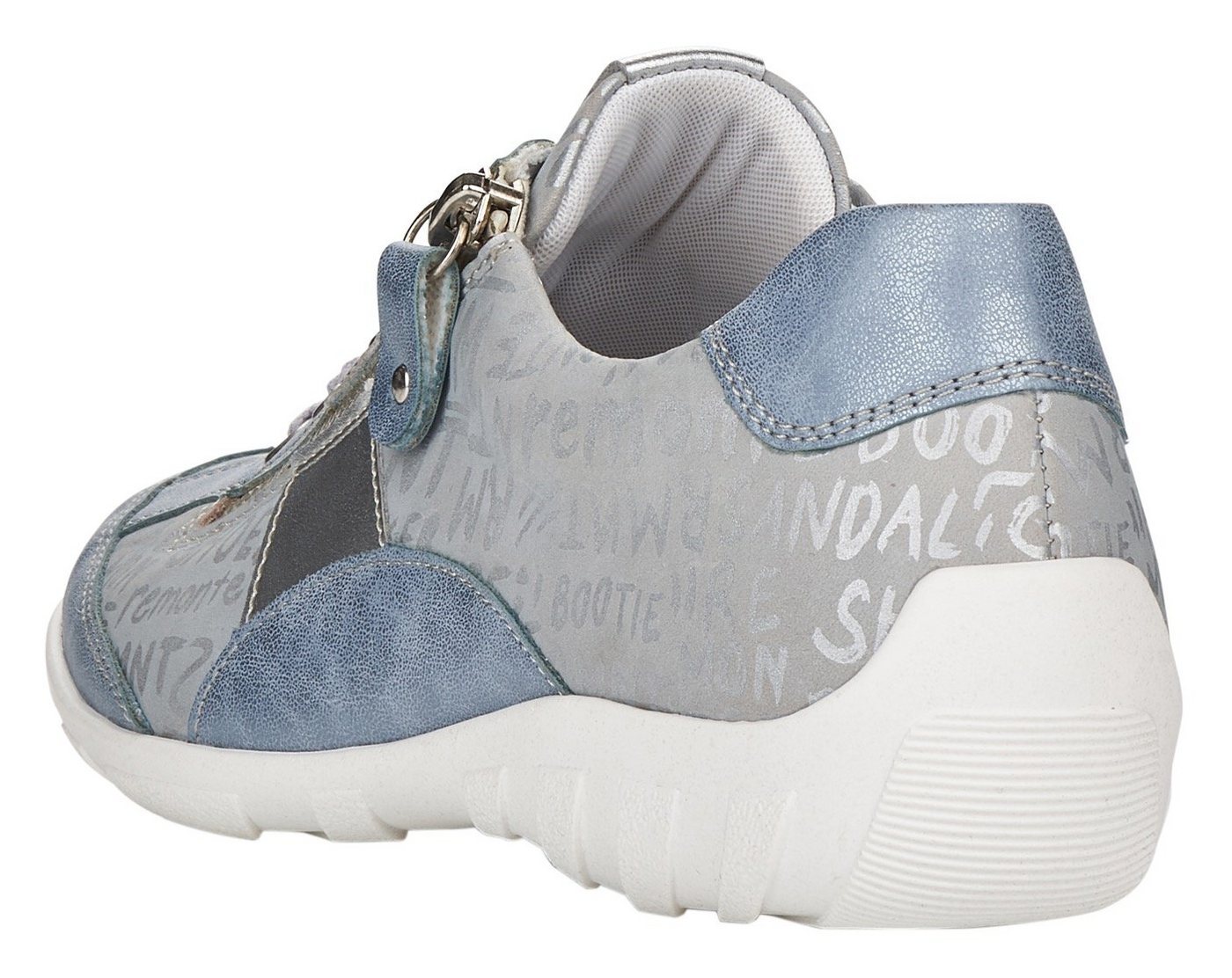 Remonte Schnürschuh mit feinem Metallic-Schimmer, Freizeitschuh, Halbschuh, Schnürschuh – Bild 4 von 5