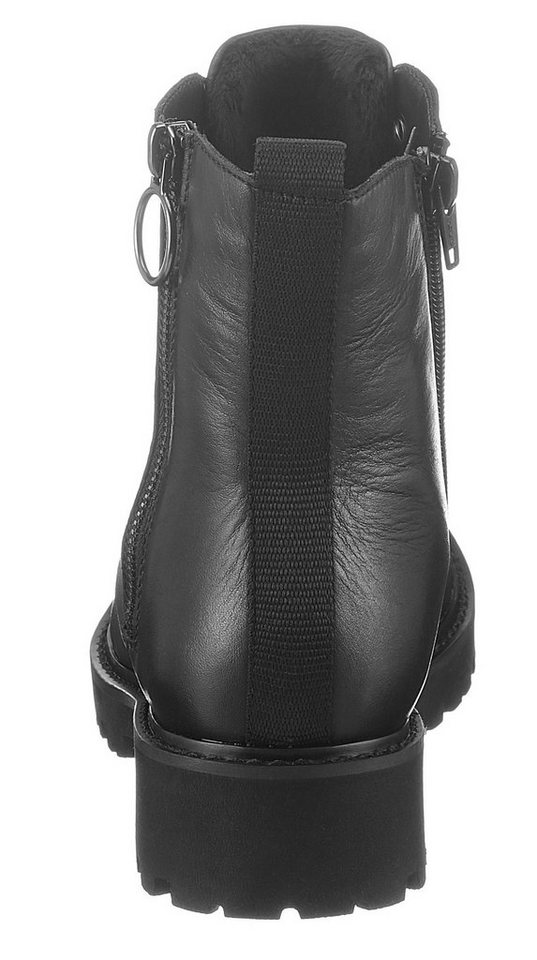 Remonte Schnürstiefelette Blockabsatz, Stiefelette, Schnürboots, im modischen Used Look – Bild 4 von 5