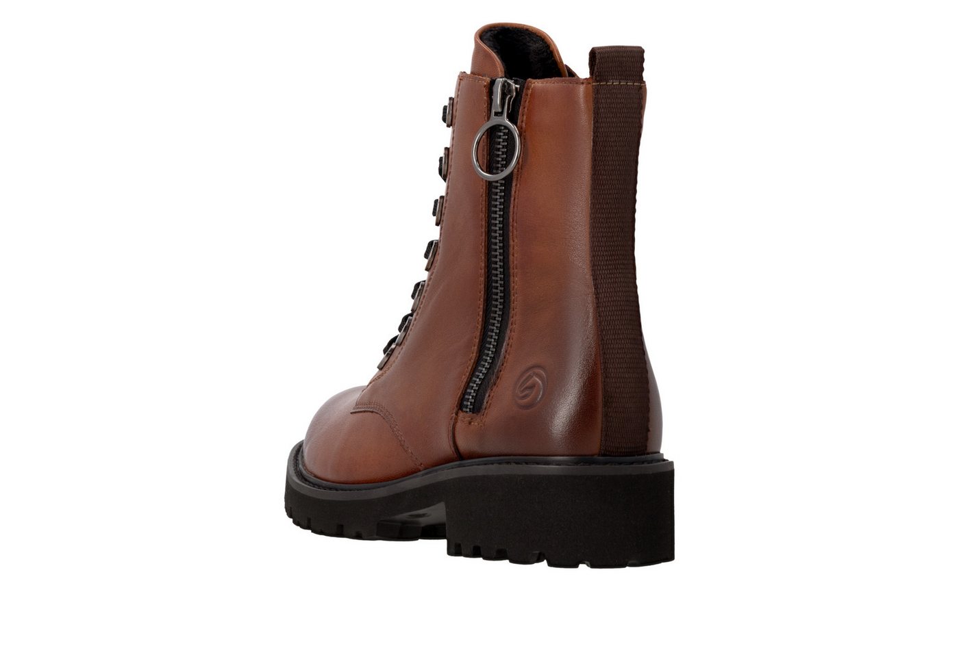 Remonte Schnürstiefelette Blockabsatz, Stiefelette, Schnürboots, im modischen Used Look – Bild 5 von 5
