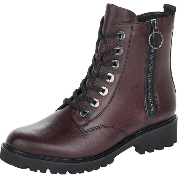 Remonte Schnürstiefelette Blockabsatz, Stiefelette, Schnürboots, im modischen Used Look