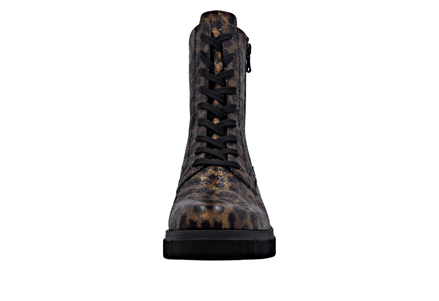 Remonte Schnürstiefelette Schnürboots, Stiefelette, Profilsohle, mit Glitzer-Schnürsenkel – Bild 5 von 5