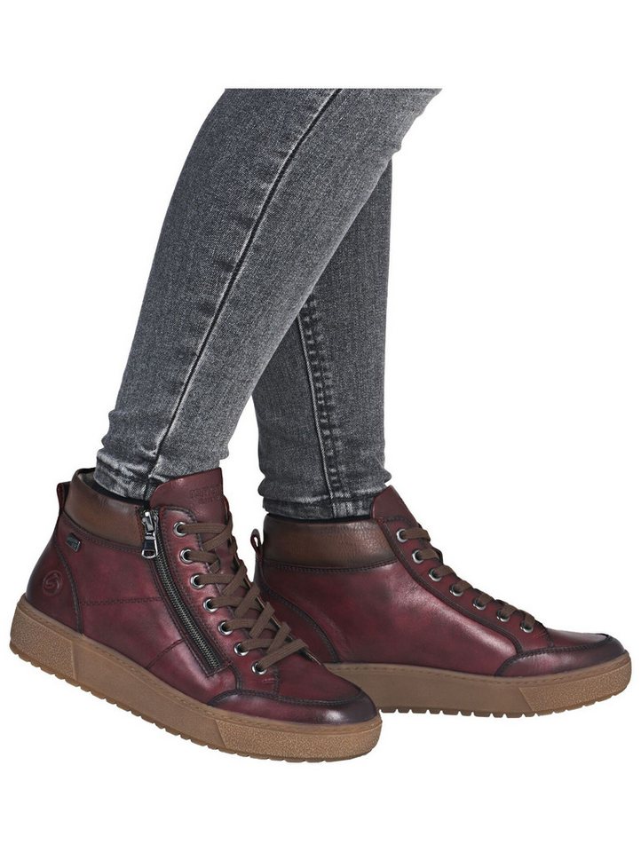 Remonte Remonte Sneaker Glattleder Schnürstiefelette – Bild 3 von 5