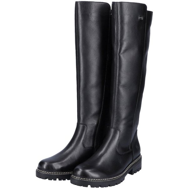 Remonte Stiefel, Blockabsatz, Businesschuh, Langschaftstiefel Innenreißverschluss