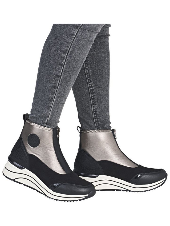 Remonte Remonte Stiefelette Lederimitat Stiefelette – Bild 3 von 5