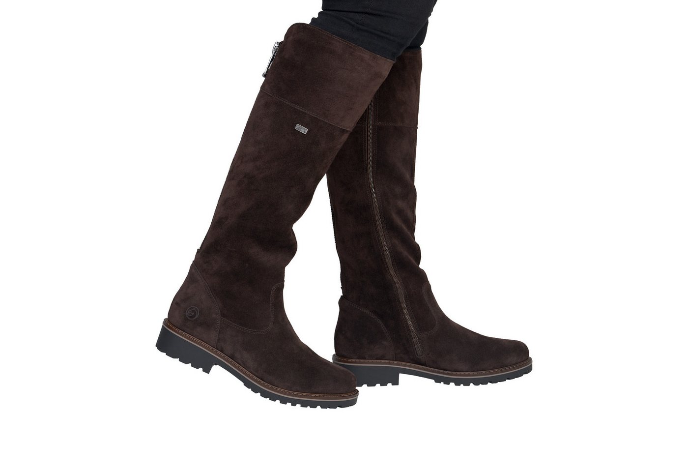 Remonte Winterstiefel Langschaftstiefel mit TEX-Membrane, mit zwei Reißverschlüssen – Bild 4 von 5