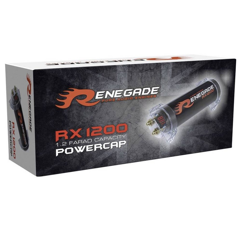 Renegade Power Cap RX1200 Autoradio – Bild 2 von 3