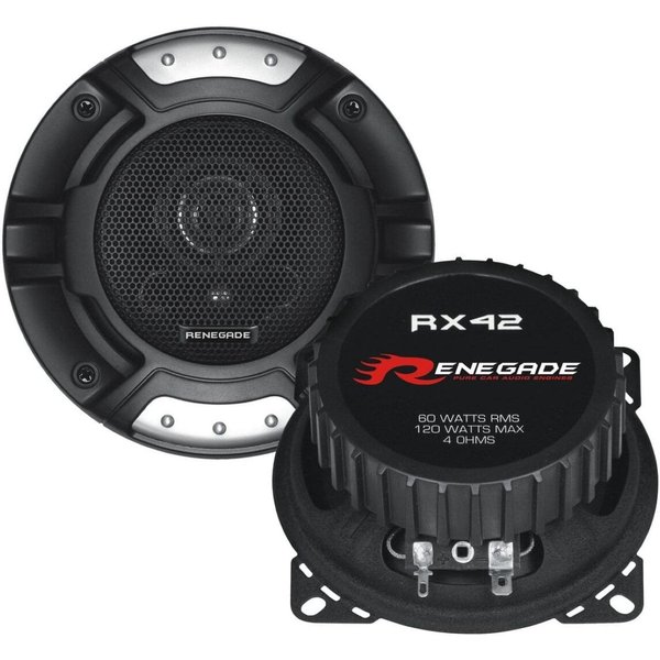 Renegade RX-42 10cm Koax-System Lautsprecher Auto-Lautsprecher (60 W)