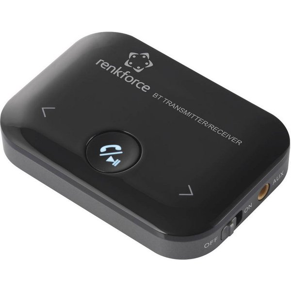 Renkforce Bluetooth Audio-Sender und -Empfänger mit Batterie RF-5087932 Bluetooth-Adapter, integrierter Akku