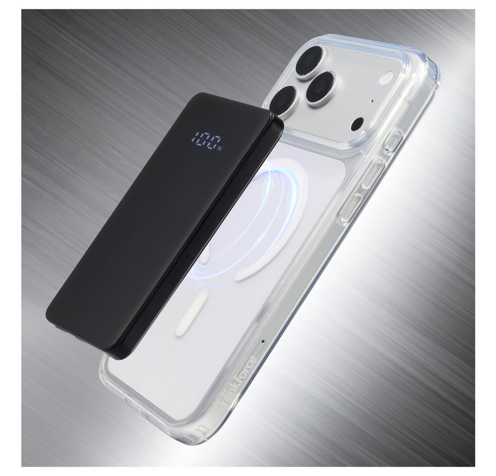 Renkforce Handyhülle iPhone 18 Pro max Backcover Apple iPhone 18 Pro max Durchsichtig, Induktives Laden, MagSafe kompatibel – Bild 5 von 5