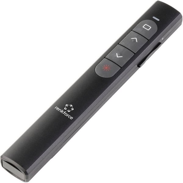 Renkforce RF-PLP-201 2.4G Presenter mit Laser-Pointer RF-5253052 Presenter (inkl. Laserpointer)