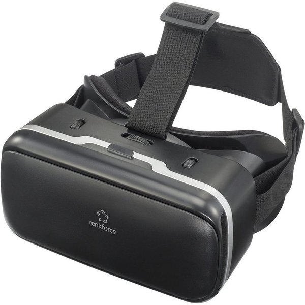 Renkforce Renkforce RF-VRG-200 3D-Brille Schwarz Virtual-Reality-Brille