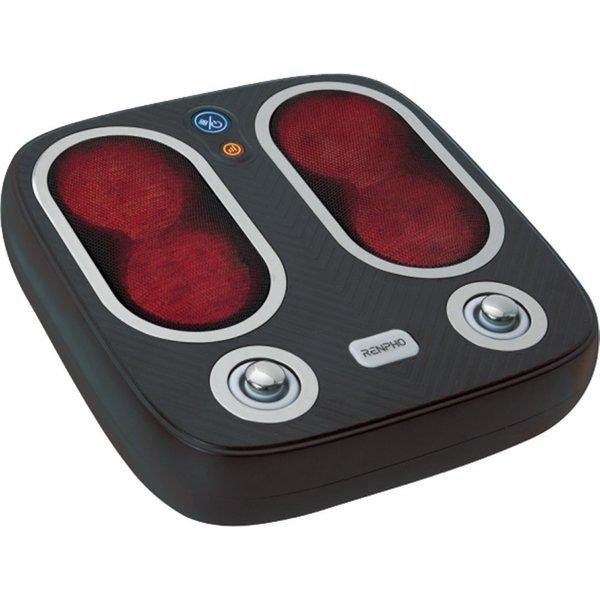 RENPHO Fußmassagegerät Terea Sole, Fußsohlenmassage: Kneten, Wärme, 3 Modi/Stufen, USB-C-Akku