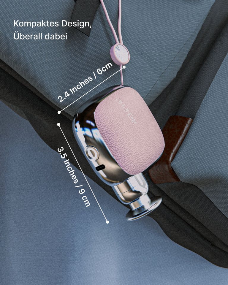 RENPHO Massagepistole Micro Massagepistole, Mini-Massagepistole: 4 Stufen, 4 Köpfe, 6 mm, USB-C-Akku – Bild 3 von 5