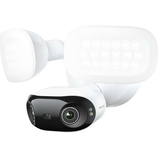 Reolink Elite Pro Floodlight PoE, 16MP 180° PoE Outdoor Überwachungskamera Securitycam (2800 Lumen, Smart-Erkennung, Panorama, Dual-Objektiv)