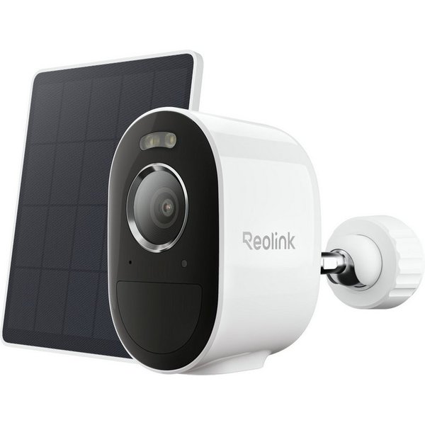 Reolink Überwachungskamera 5MP Argus 3 Pro mit Solar Panel Lite, Solar Akku Kabellose WLAN Kamera (AuBenbereich, 3K 5MP, 2-Wege-Audio, Spotlight Farbige Nachtsi
