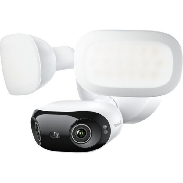 Reolink Überwachungskamera Elite Floodlight, 4K WLAN (AuBenbereich, 1-tlg., 3000 Lumen, Lokale KI-Videosuche, 180° ultrabreite Abdeckung)