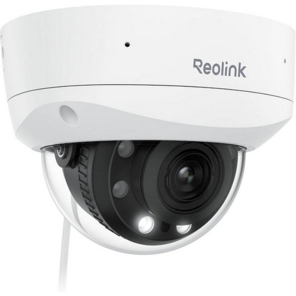 Reolink Überwachungskamera RLC-843A, 4K PoE IK10 Kamera (Innenbereich, Außenbereich, 5X optischer Zoom,2-Wege-Audio,Farbige Nachtsicht,IK10 Vandalismus)