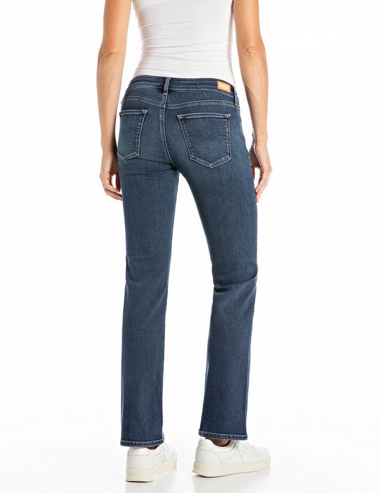 Replay Bootcut-Jeans NEW LUZ mit gesticktem R an der Gesäßtasche – Bild 2 von 5