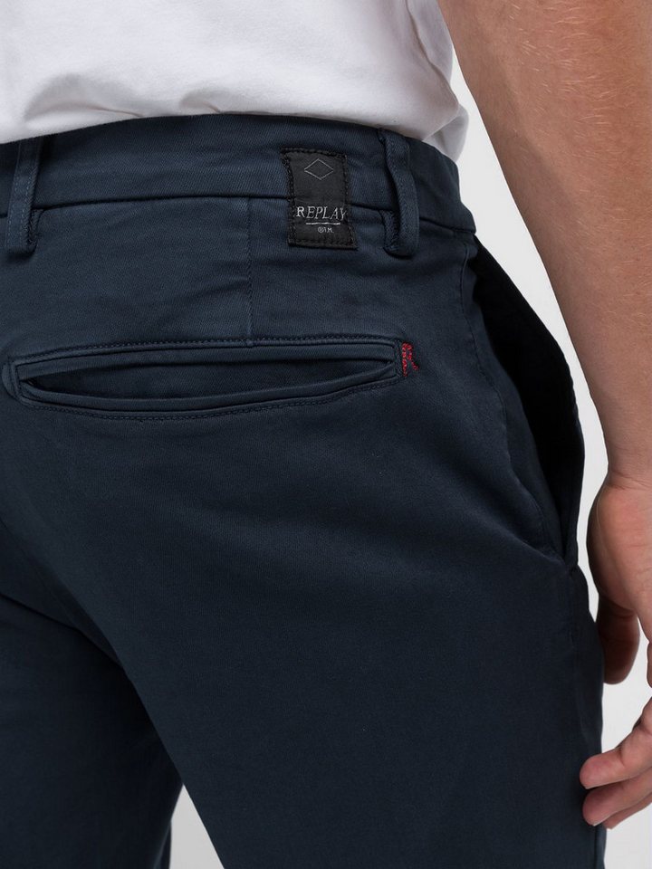 Replay Chinohose Benni Regular Slim – Bild 5 von 5