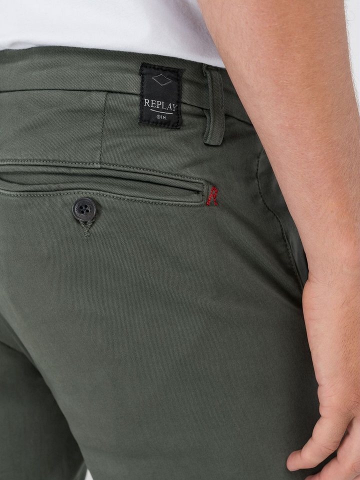 Replay Chinohose ZEUMAR Slim Fit – Bild 4 von 5