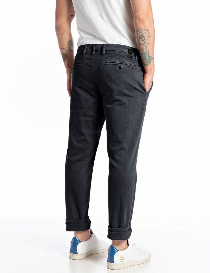 Replay Chinohose ZEUMAR Slim Fit – Bild 3 von 5