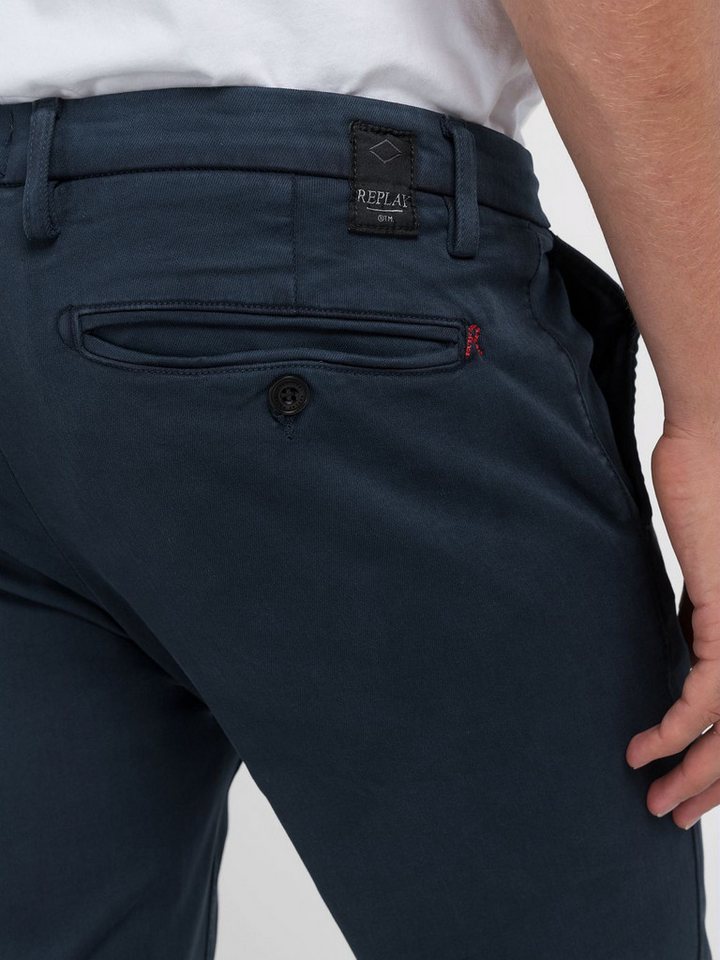 Replay Chinohose ZEUMAR Slim Fit – Bild 5 von 5