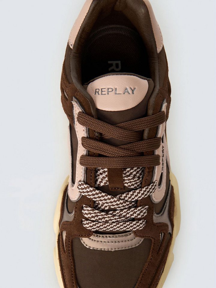 Replay DESTINY W SPRINT Sneaker Ugly-Sneaker, Schnürschuh, Freizeitsneaker mit Logoschriftzug – Bild 5 von 5