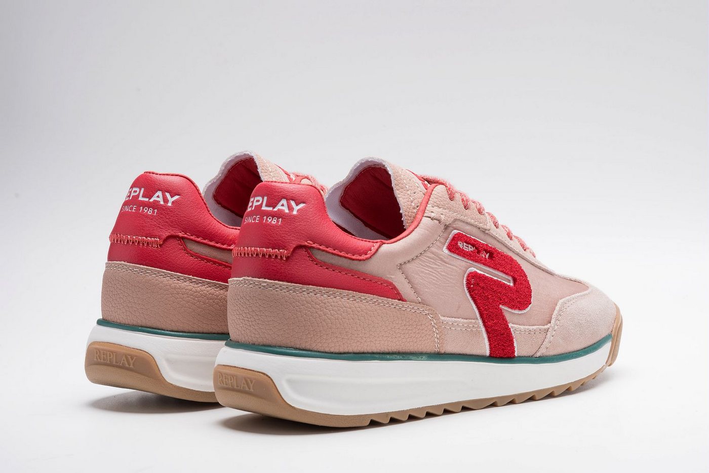 Replay Keilsneaker Trend-Sneaker, Halbschuh, Schnürschuh mit Profilsohle – Bild 2 von 3