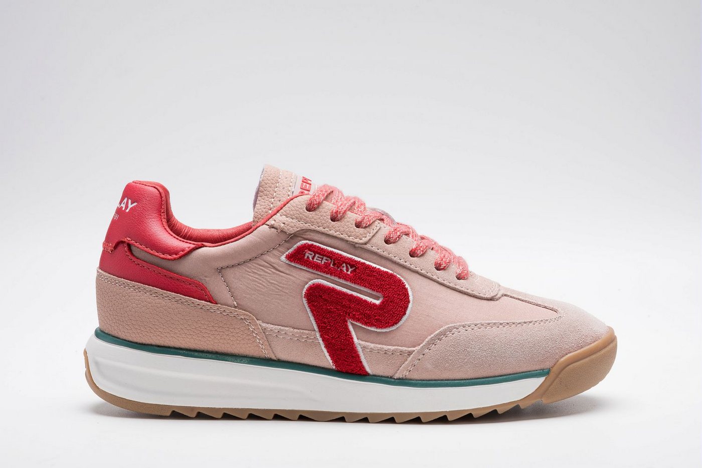 Replay Keilsneaker Trend-Sneaker, Halbschuh, Schnürschuh mit Profilsohle – Bild 3 von 3
