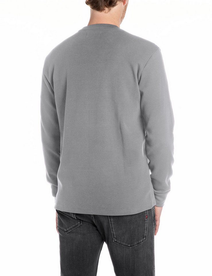 Replay Longsleeve Regular Fit, Rundhalsform – Bild 2 von 2