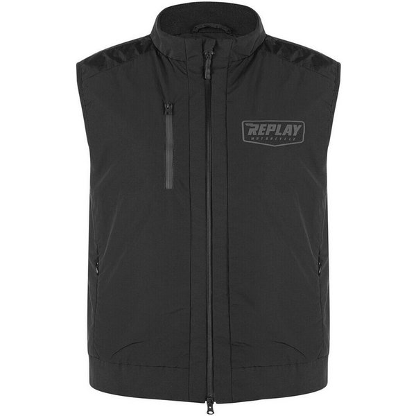 Replay Motorradjacke Classic Weste Winddicht