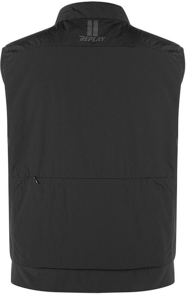 Replay Motorradjacke Classic Weste Winddicht – Bild 2 von 5