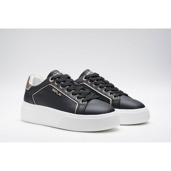 Replay Plateausneaker Freizeitschuh, Schnürschuh, Halbschuh mit Label