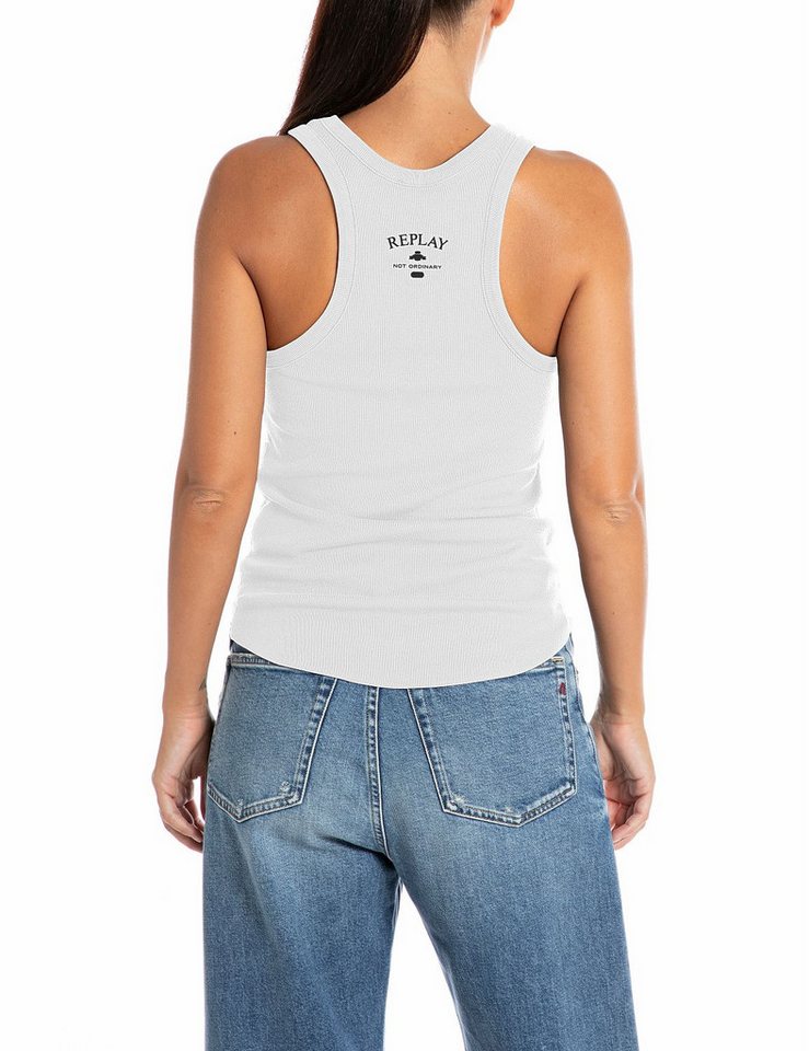 Replay Ripptanktop im Slim Fit – Bild 2 von 2