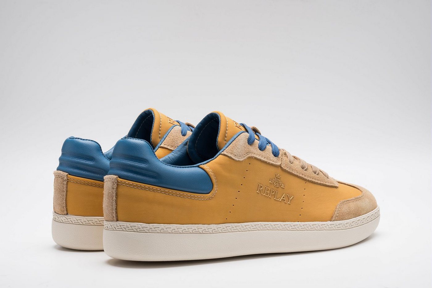 Replay Sneaker Halbschuh, Schnürschuh, Casual-Sneaker mit gepolstertem Schaftrand – Bild 2 von 3