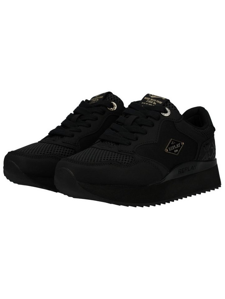 Replay Replay Sneaker Lederimitat Sneaker – Bild 4 von 5