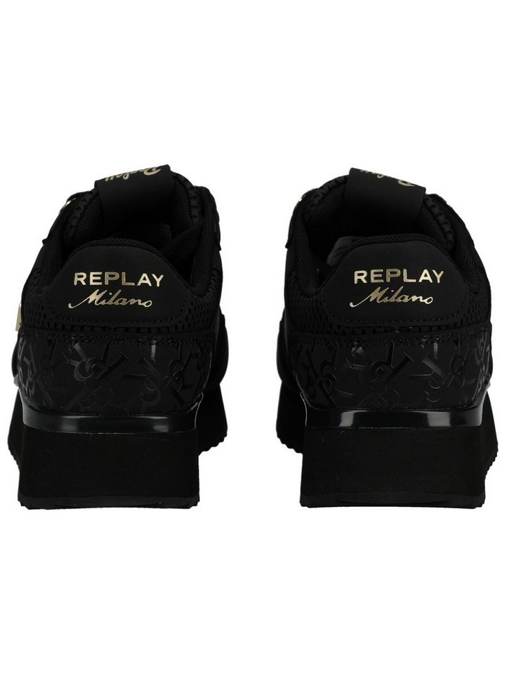 Replay Replay Sneaker Lederimitat Sneaker – Bild 5 von 5