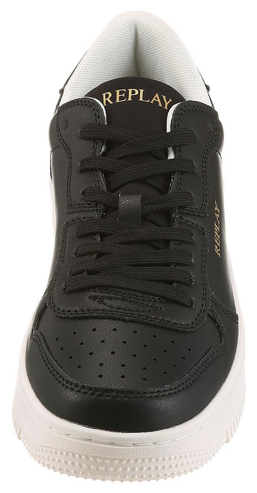 Replay Sneaker Schnürschuh, Halbschuh, Freizeitsneaker mit Ziernähten – Bild 4 von 5