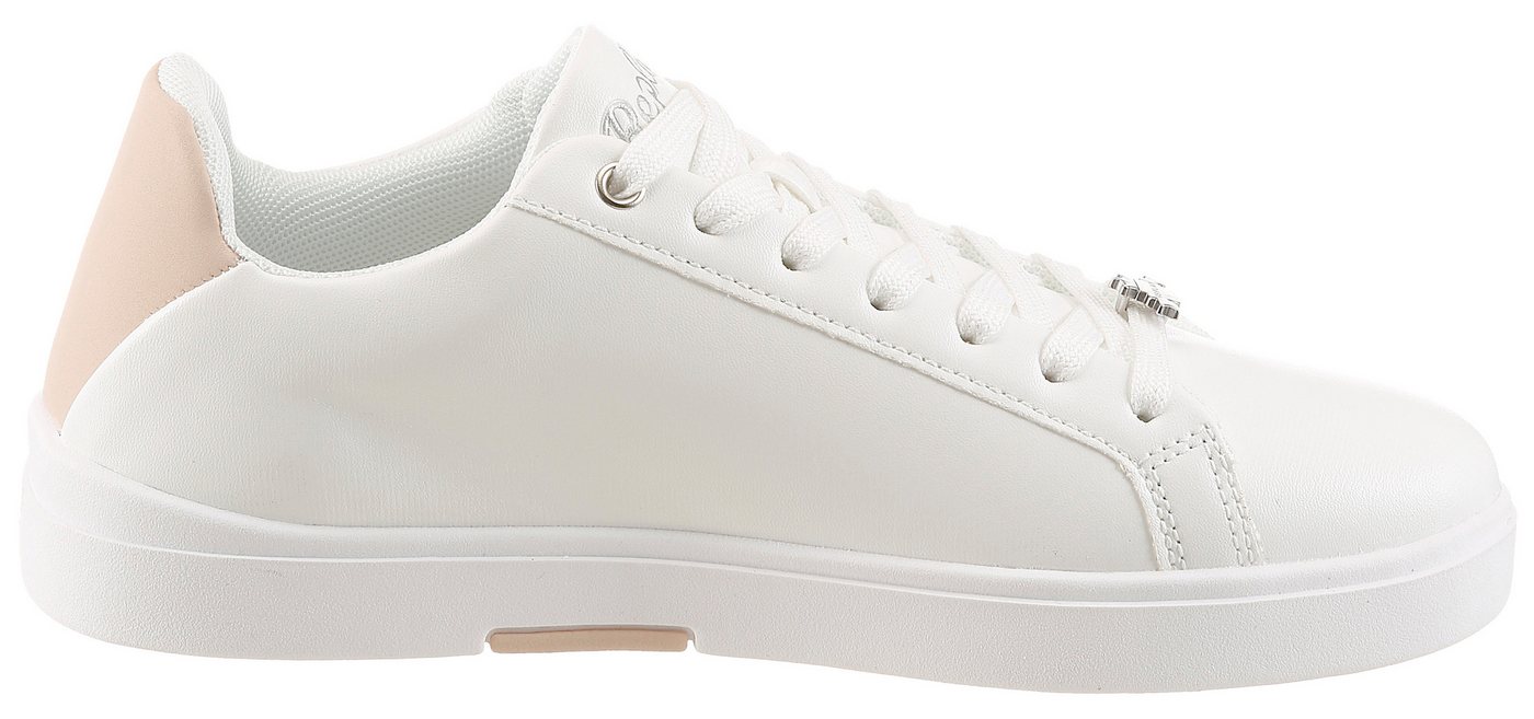 Replay Sneaker Schnürschuh, Halbschuh, Freizeitsneaker mit glitzerndem Logoschriftzug – Bild 5 von 5