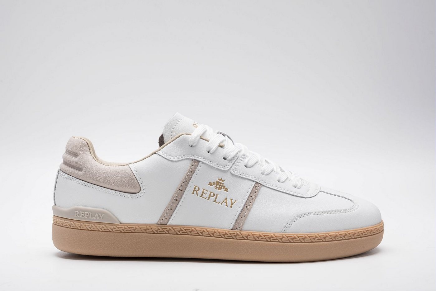 Replay Sneaker Schnürschuh, Halbschuh, Basketsneaker mit gepolstertem Schaftrand – Bild 3 von 3