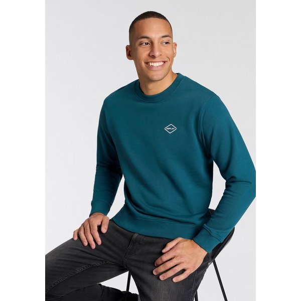 Replay Sweatshirt in Baumwoll-Qualität
