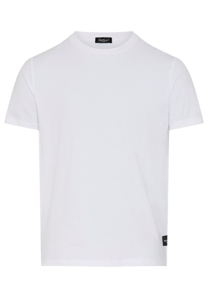 Replay T-Shirt Baumwoll-Mix, Rundhalsform – Bild 5 von 5