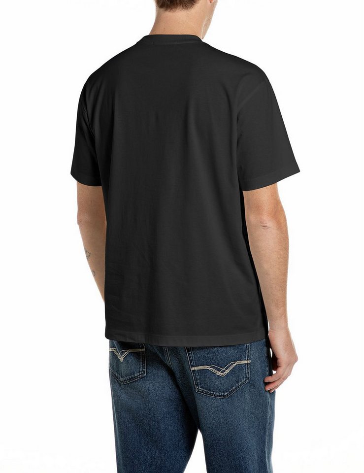 Replay T-Shirt mit Frontprint, reine Baumwolle – Bild 2 von 2
