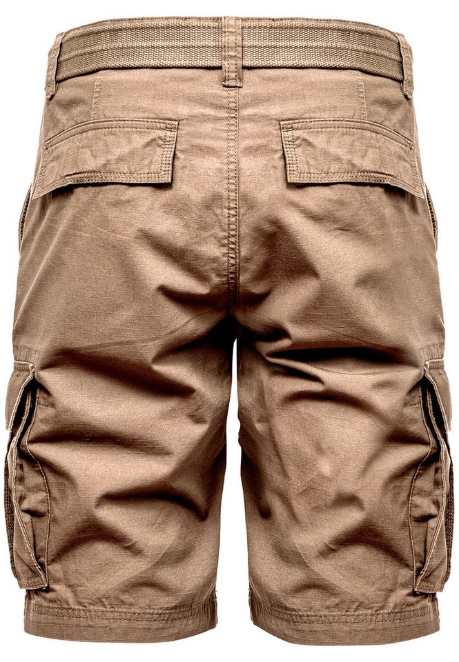 REPUBLIX Cargoshorts RONY Herren Bermuda Short Hose Regular Fit inkl. Gürtel – Bild 2 von 3