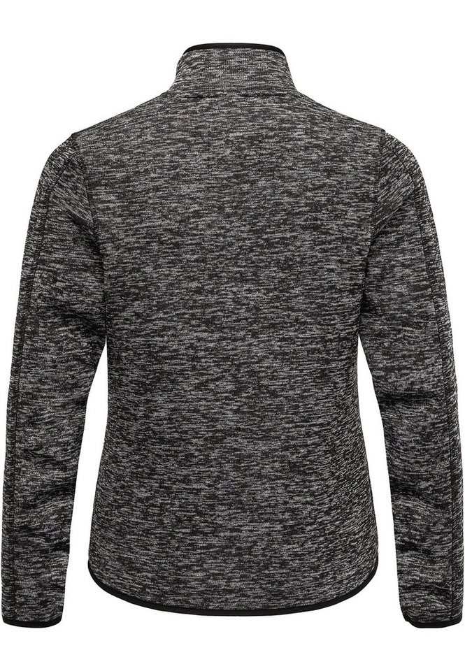 REPUBLIX Fleecepullover JUDIS Damen Strickfleece Sweatjacke Zipper Fleecepullover Sweater – Bild 2 von 2
