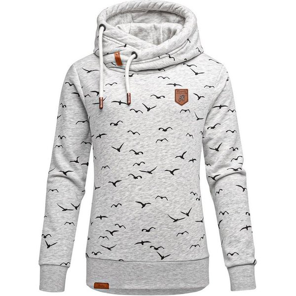 REPUBLIX Kapuzenpullover HARVA Damen Kapuzenpullover Print Sweatjacke Pullover Hoodie