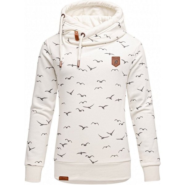 REPUBLIX Kapuzenpullover HARVA Damen Kapuzenpullover Print Sweatjacke Pullover Hoodie