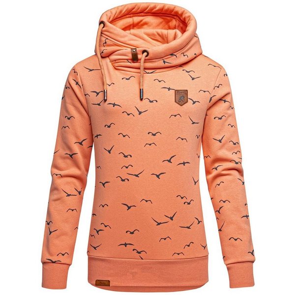 REPUBLIX Kapuzenpullover HARVA Damen Kapuzenpullover Print Sweatjacke Pullover Hoodie