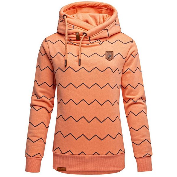 REPUBLIX Kapuzenpullover JULIET Damen Kapuzenpullover Print Sweatjacke Pullover Hoodie