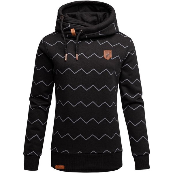 REPUBLIX Kapuzenpullover JULIET Damen Kapuzenpullover Print Sweatjacke Pullover Hoodie